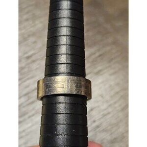 Size 12.5 Titanium Etched Ring - 5.48g